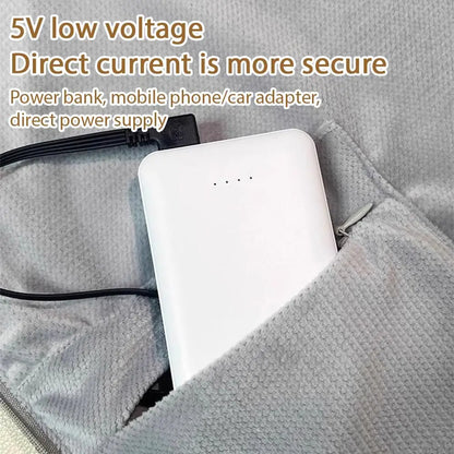 Stay Warm Anywhere - Wearable Heated Shawl Blanket